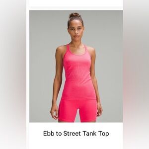 Lululemon Ebb to Street Tank Top